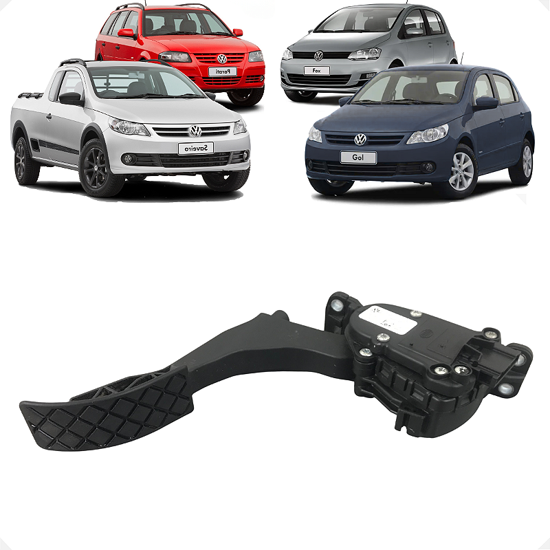 Pedal Acelerador VW Fox Gol Kombi Parati Polo Saveiro