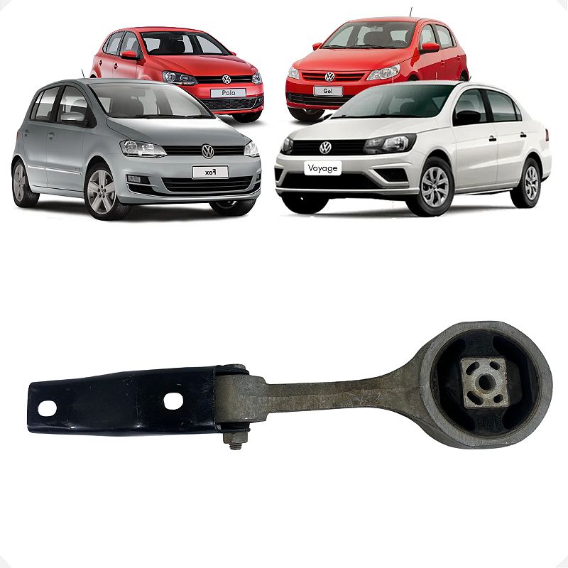 Coxim Câmbio Inferior VW Fox Gol Polo Voyage 2019 2020 2021