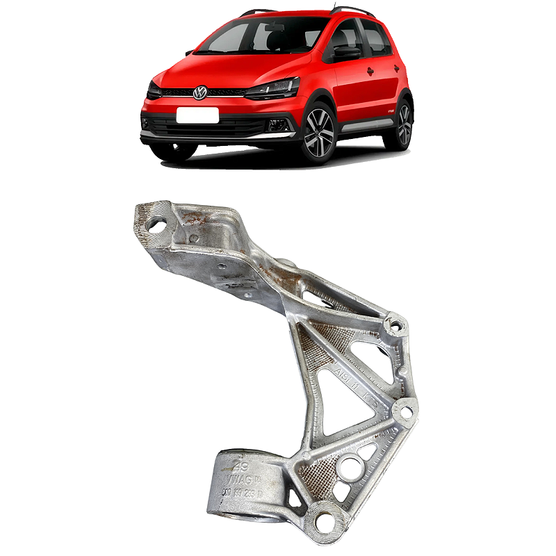 Suporte Bandeja Suspensão Esquerdo VW Fox Polo 2009 a 2014