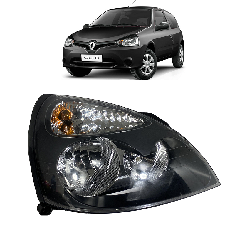 Farol Direito Renault Clio Hi-flex 2012 2013 2014 2015 2016