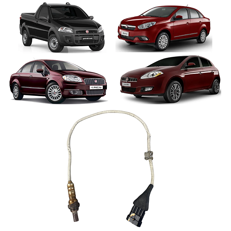 Sonda Lambda Fiat Palio Siena Strada Bravo Linea 2011 a 2014