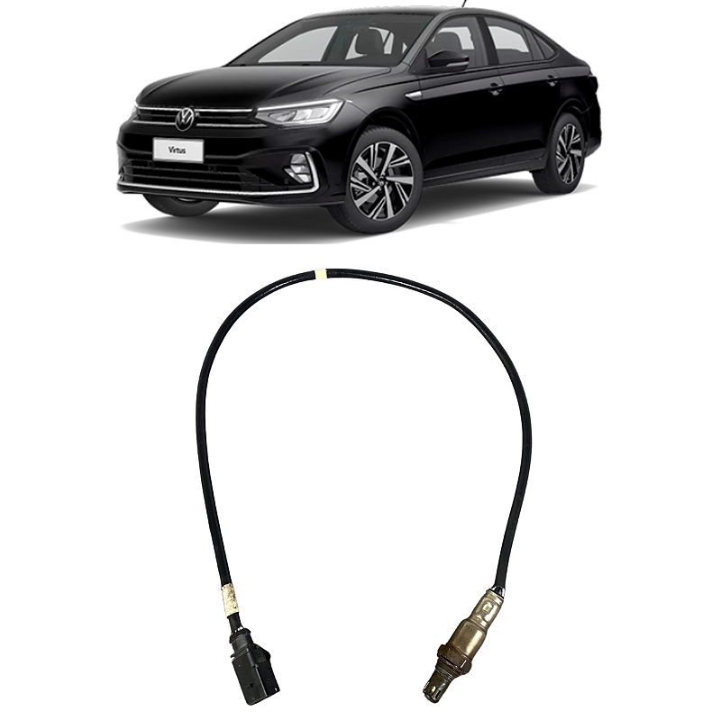 Sonda Lambda Pré Catalisador Vw Virtus Tsi 1.0 2018 a 2023