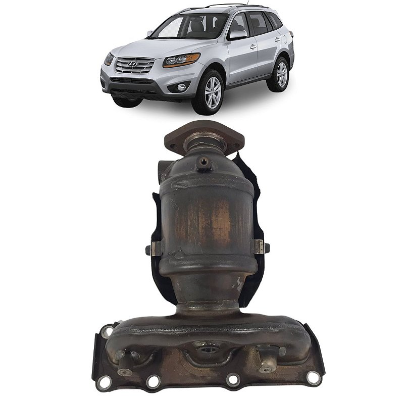 Catalizador Esquerdo Hyundai Santa Fe 3.5 2010 2011 2012