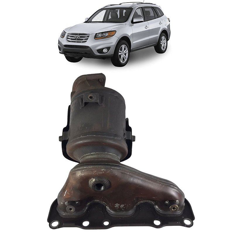 Catalizador Direito Hyundai Santa Fe 3.5 2010 2011 2012