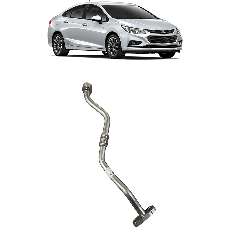 Tubo Arrefecimento Motor Chevrolet Cruze 1.4 2017 a 2022