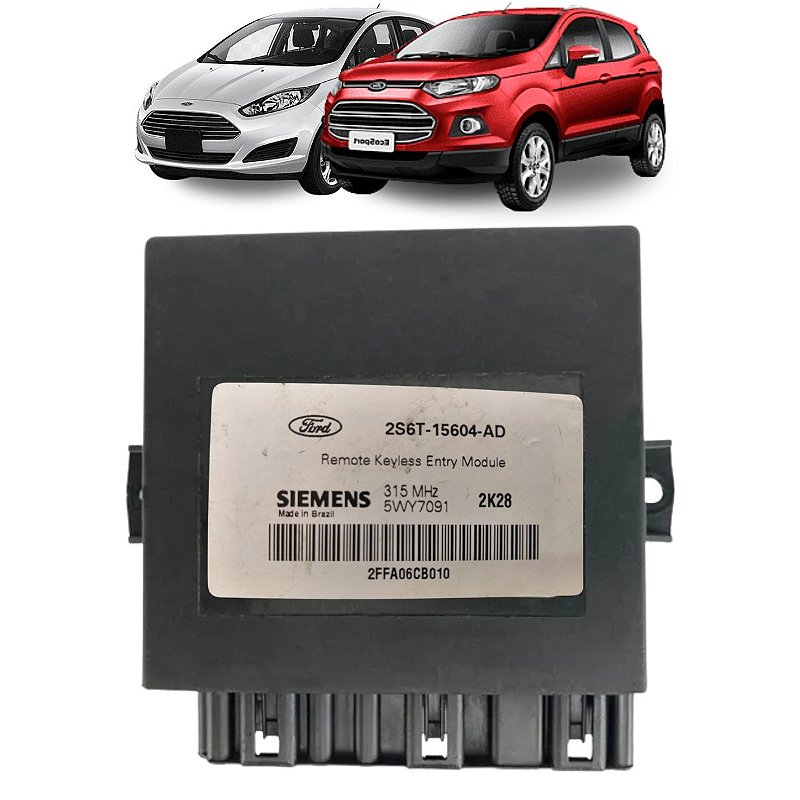 Módulo Conforto Alarme Trava Ford Fiesta Ecosport 2011 2012