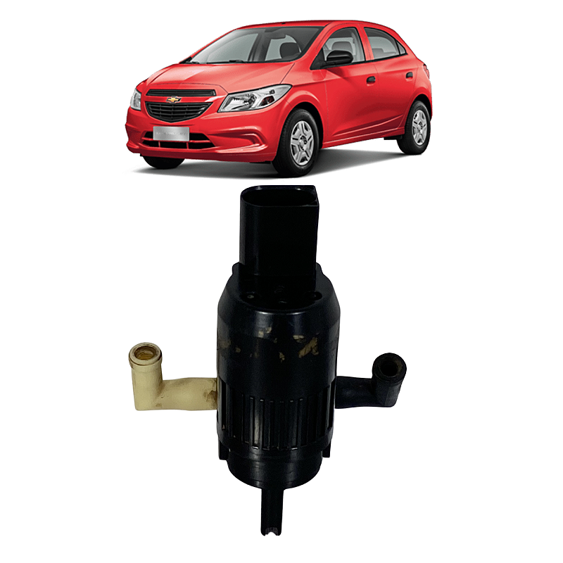 Bomba Motor Esguicho Farol Limpador Gm Onix 1.0 2020 a 2024