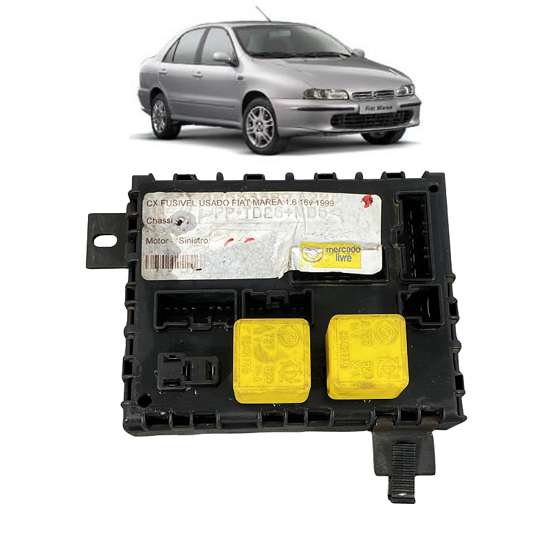Caixa De Fusível Fiat Marea 1.6 16v 1999 2000 2001 a 2007