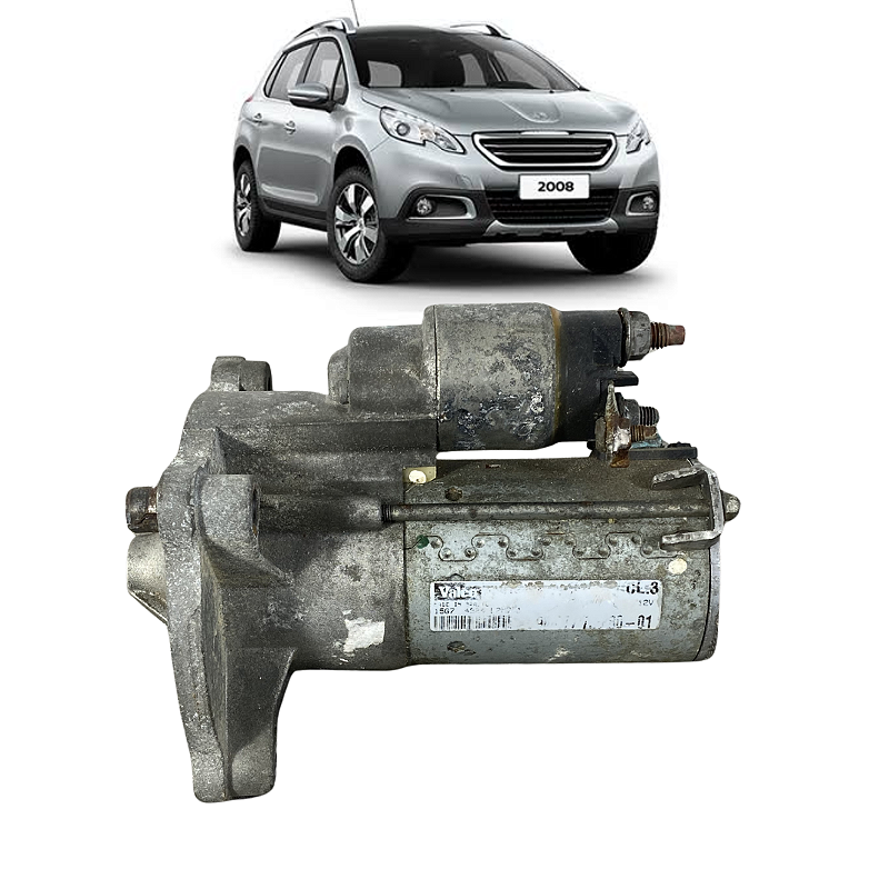 Motor Partida Arranque Peugeot 2008 1.6 2017 2018 2019 2020