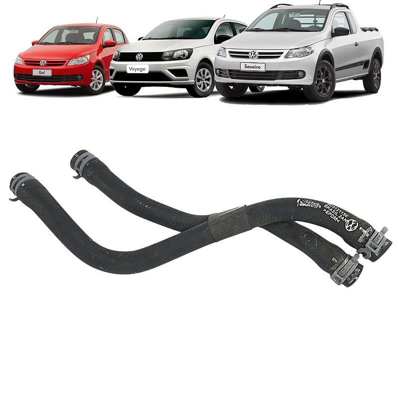 Mangueiras Ar Quente VW Voyage Gol Saveiro 1.6 2009 a 2020