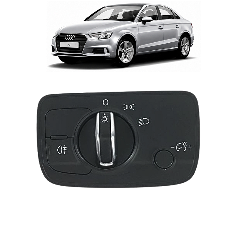 Chave Farol Luz Audi A3 1.4 2015 2016 2017 2018 2019  2020