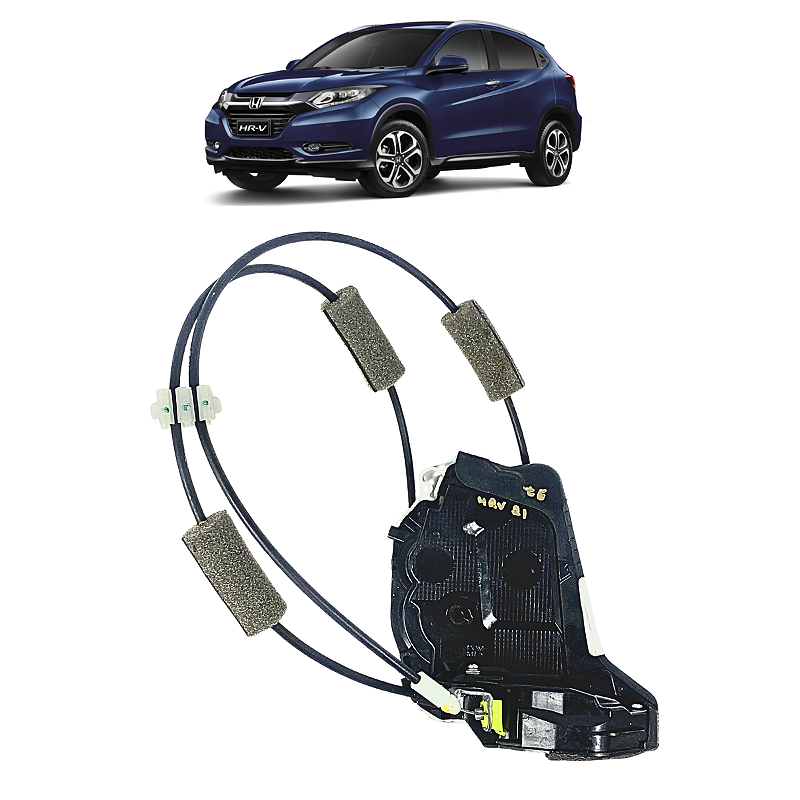 Fechadura Elétrica Traseira Esquerda Honda HR-V 2016 a 2021