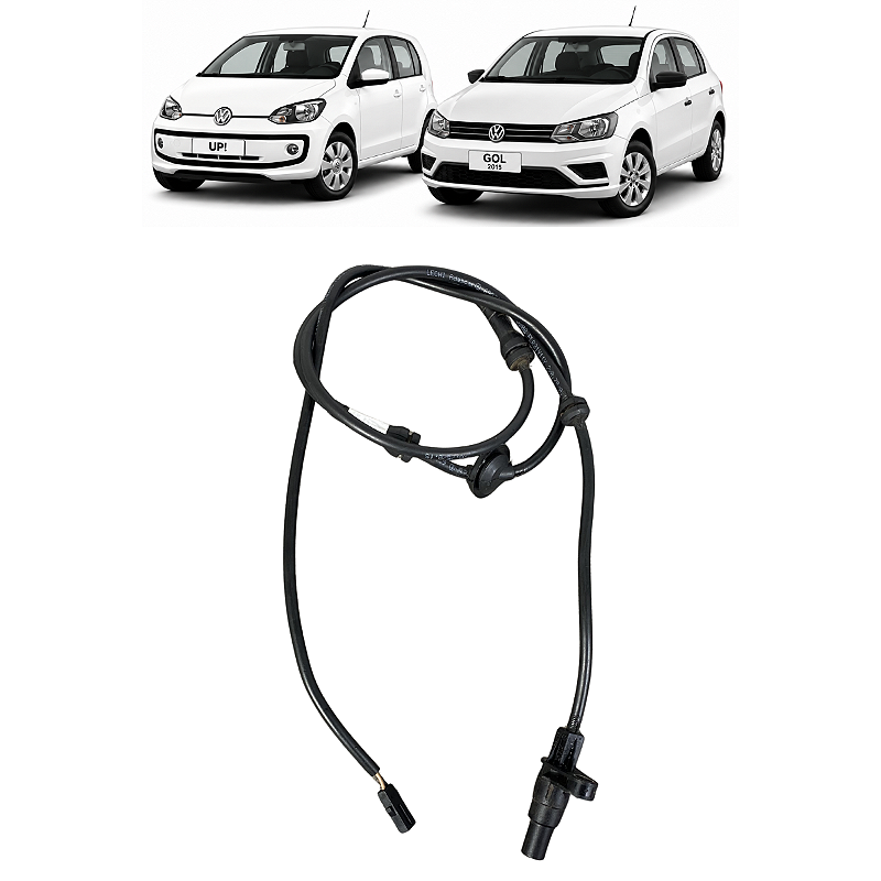 Sensor Freio Abs Traseiro Direito VW Up! Gol 2009 2010 a 2021