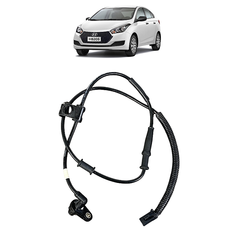 Sensor Freio Abs Dianteiro Esquerdo Hb20 2013 2014 a 2017
