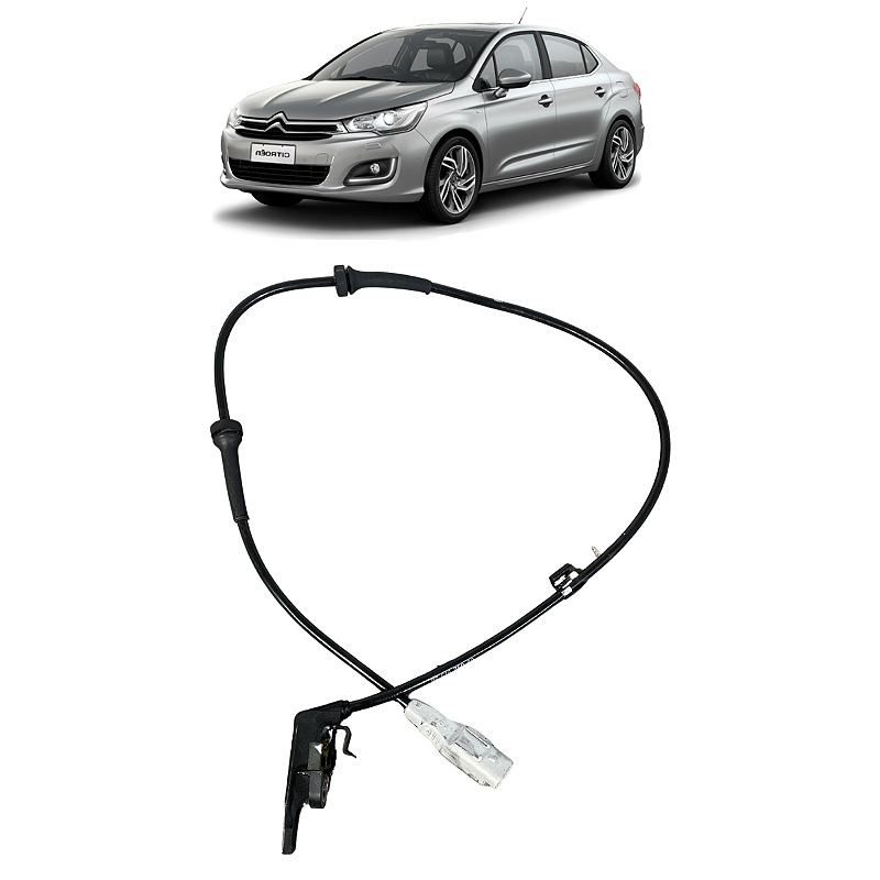 Sensor Freio ABS Traseiro Citroen C4 2007 2008 a 2014