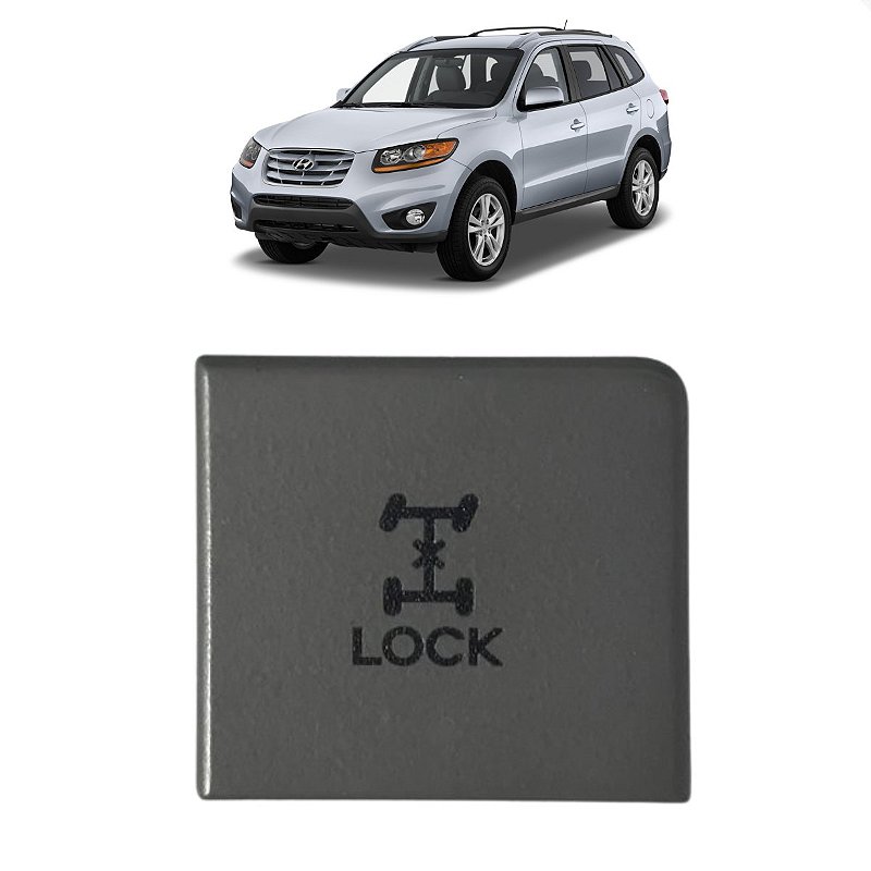 Botão Controle Tração Lock Hyundai Santa Fe 2010 2011 2012