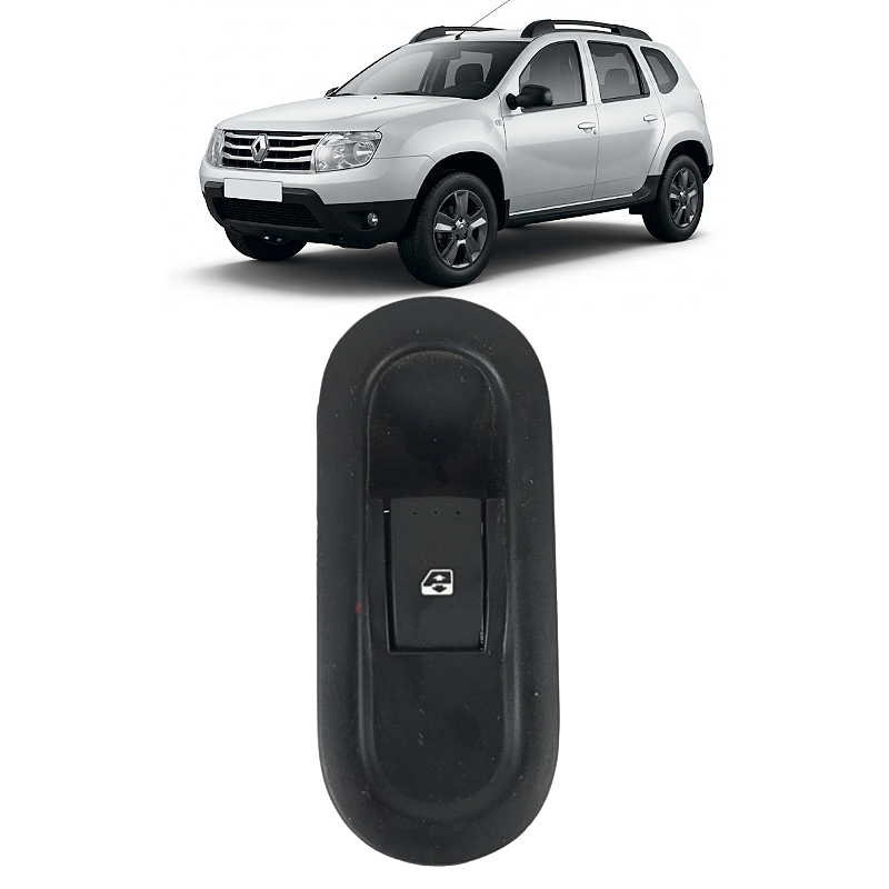 Botão Vidro Elétrico Traseiro Renault Duster 2014 a 2020