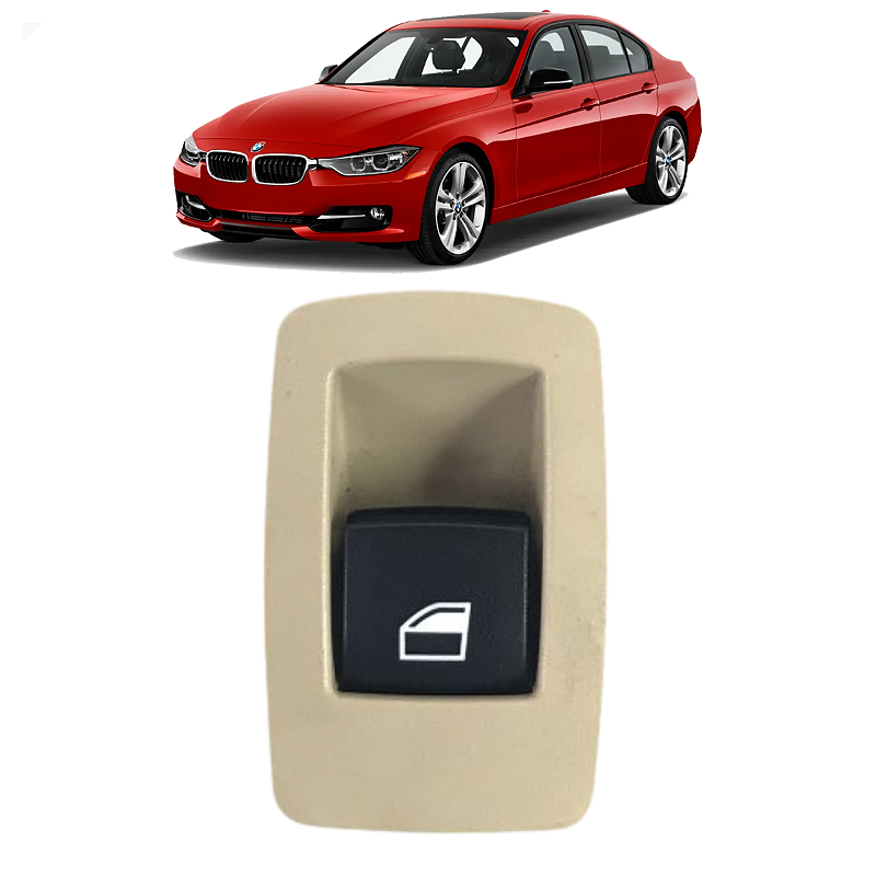 Botao Vidro Eletrico Traseiro Direito BMW Serie 3 2012 2013