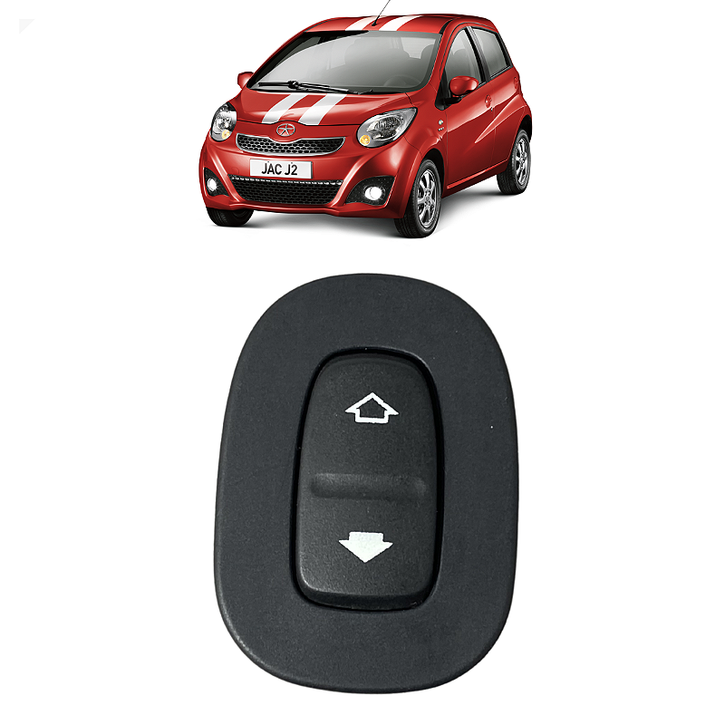 Botão Vidro Elétrico Porta Traseira Jac J2 2012 2013 2014 2015