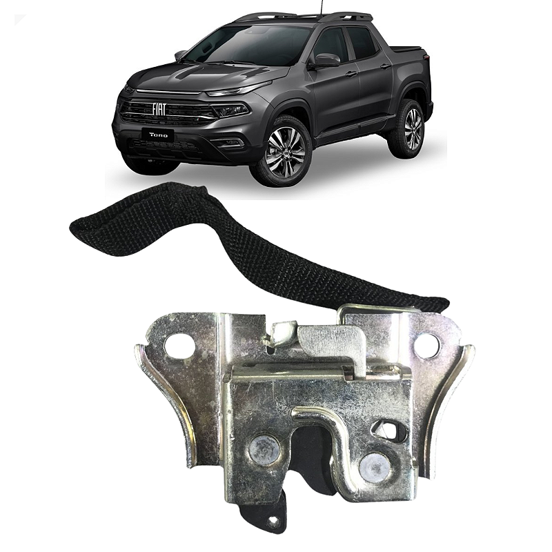 Fechadura Trava Banco Traseiro Fiat Toro 2021 2022 2023
