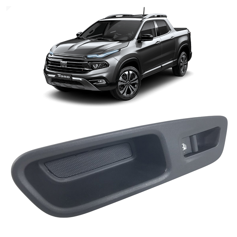 Botão Vidro Elétrico Traseiro Esquerdo Fiat Toro 2016 a 2023