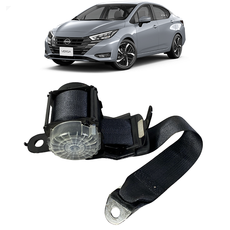 Cinto Segurança Traseiro Direito Nissan Versa 2021 2022 2023