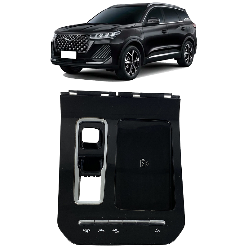 Moldura Carregador Indução Chery Tiggo 7 Pro 2021 2022 2023