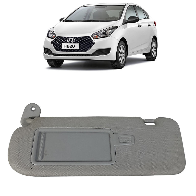 Quebra Sol Esquerdo Hyundai HB20 2013 2014 2015 2016 a 2019