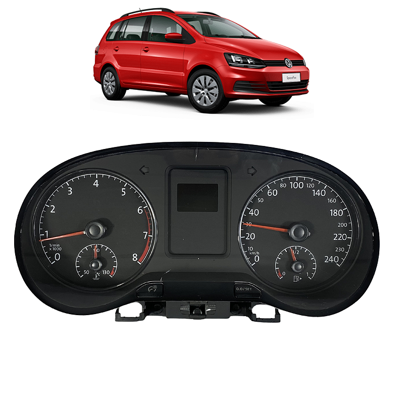 Painel De Instrumento Volkswagen Spacefox 2017 C/Detalhe