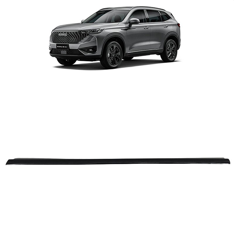 Friso Porta Traseiro Direito GWM Haval H6 Turbo 2023 2024
