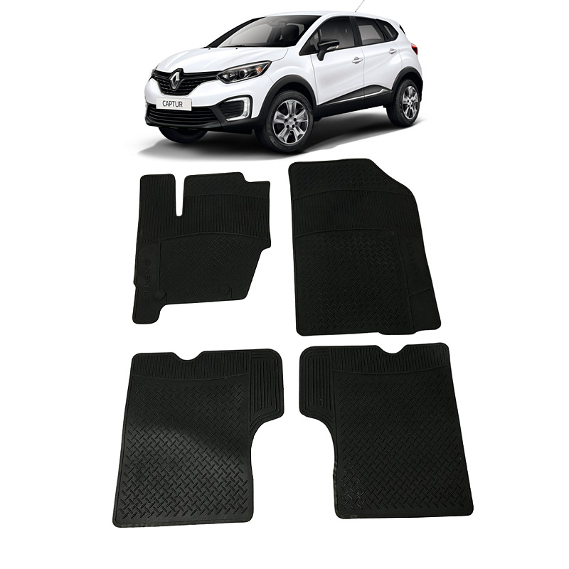 Jogo De Tapete Renault Captur Life 1.6 2019 2020 2021