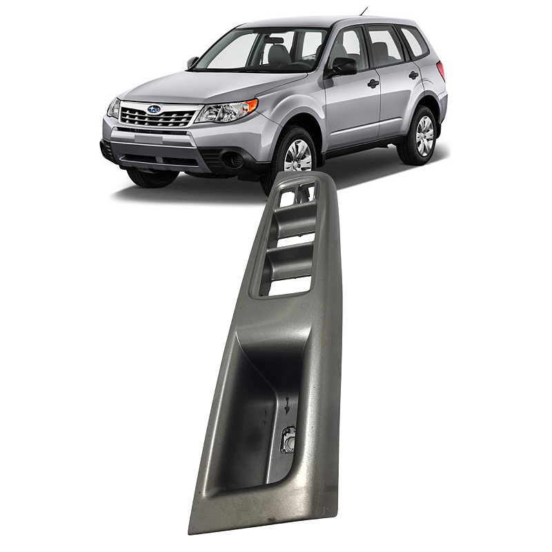 Moldura Botão Vidro Dianteiro Esquerdo Subaru Forester 2012