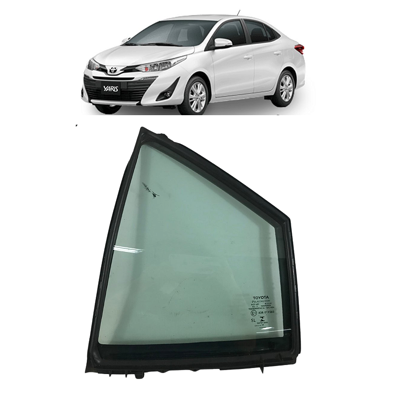 Vidro Fixo Traseiro Esquerdo Toyota Yaris 2021 2022 2023