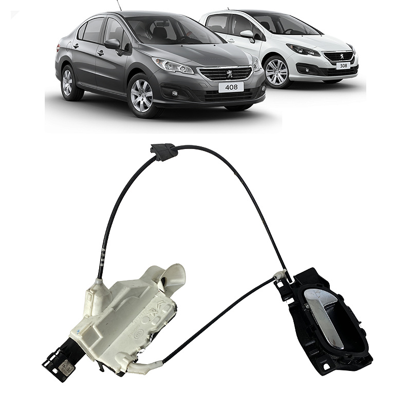 Fechadura Elétrica Dianteira Direita Peugeot 308 408 2014