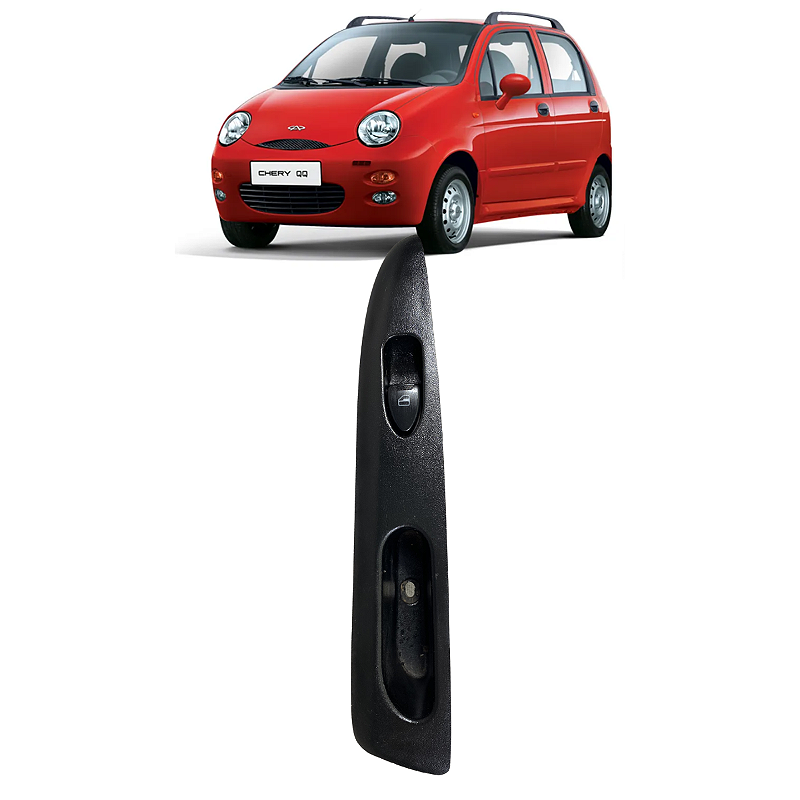 Botão Vidro Porta Traseira Direita Chery QQ 2014 2015 2016