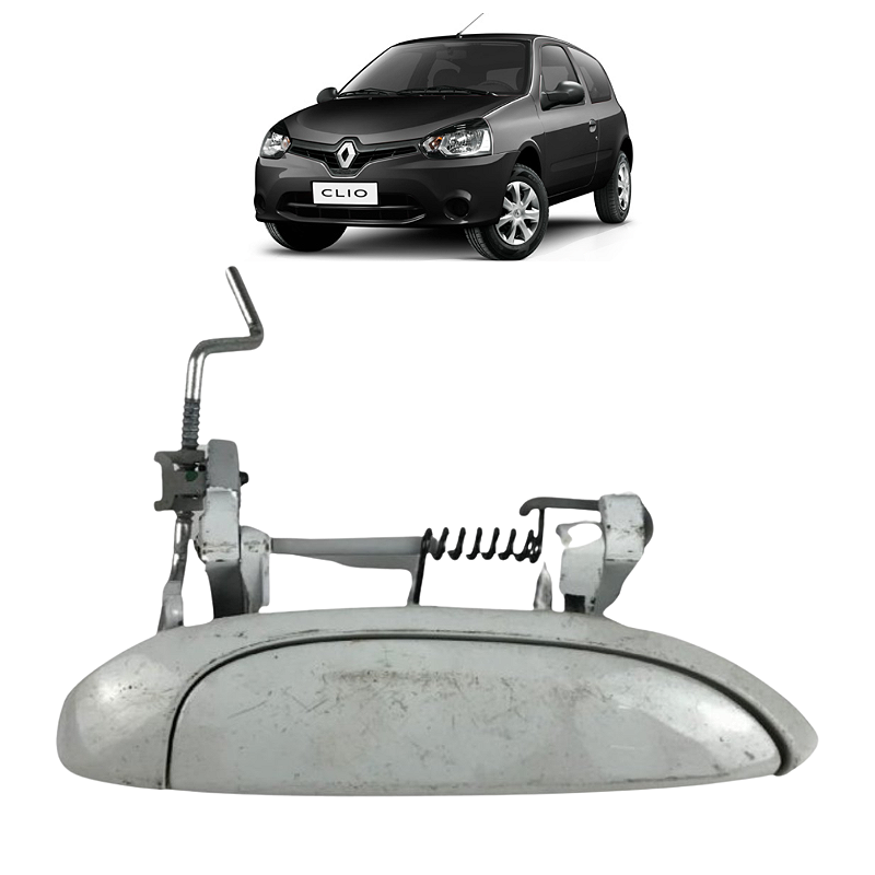Maçaneta Porta Dianteira Direita Renault Clio 2008 2009 2010
