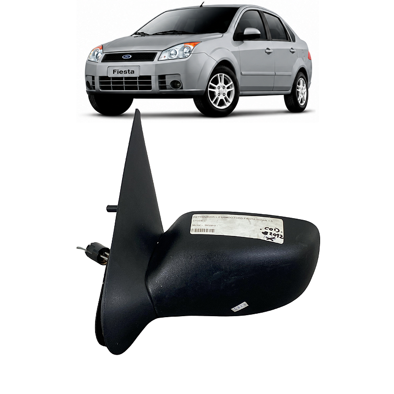 Retrovisor Esquerdo Ford Fiesta Sedan 1.6 1996 1997 a 2002