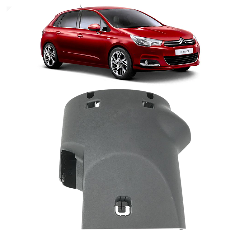 Moldura Coluna Direção Citroën C4 2007 2008 2009 2010 2011