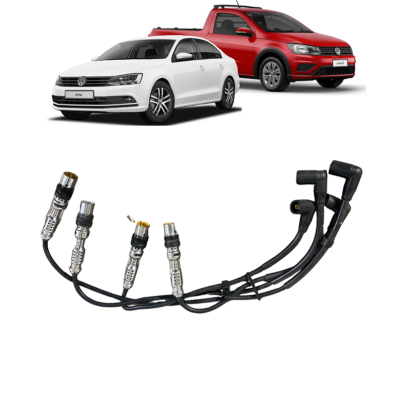 Jogo Cabo Vela Volkswagen Voyage Jetta Saveiro 2020 a 2022