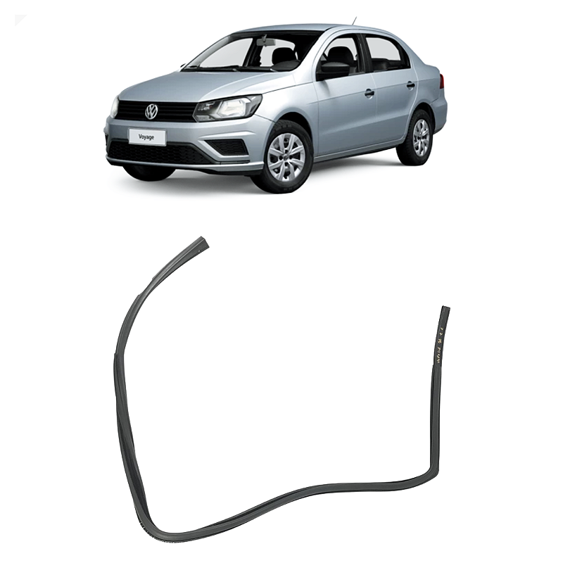 Canaleta Vidro Traseira Esquerda Volkswagen Voyage 2020