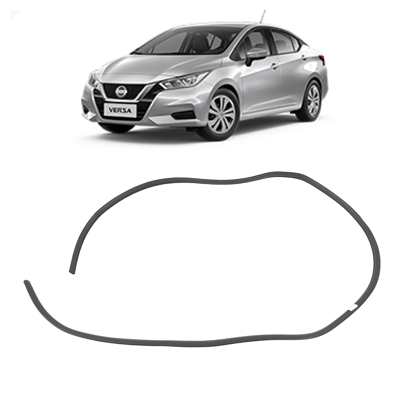 Borracha Vedação Porta Traseira Esquerda Nissan Versa 2022