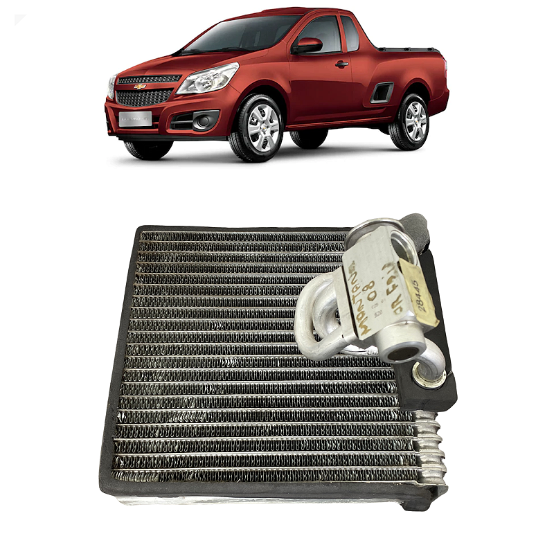 Radiador Ar Frio Chevrolet Montana Conquest 1.4 2008 2009