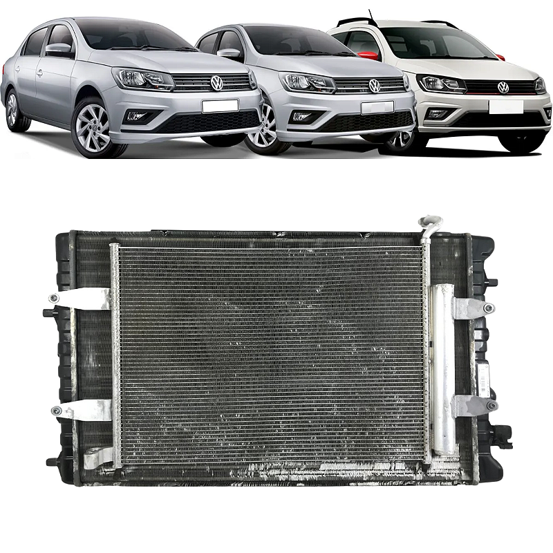 Kit Radiador Volkswagen Gol Voyage Saveiro 1.6 2016 a 2020