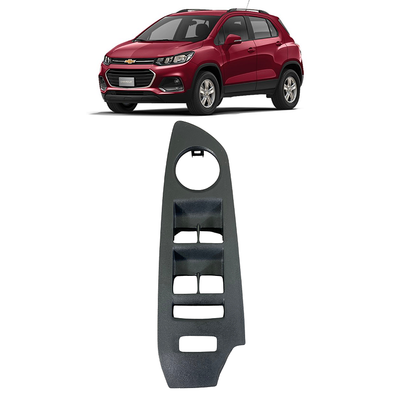 Moldura Botão Vidro Dianteiro GM Tracker 2017 a 2020