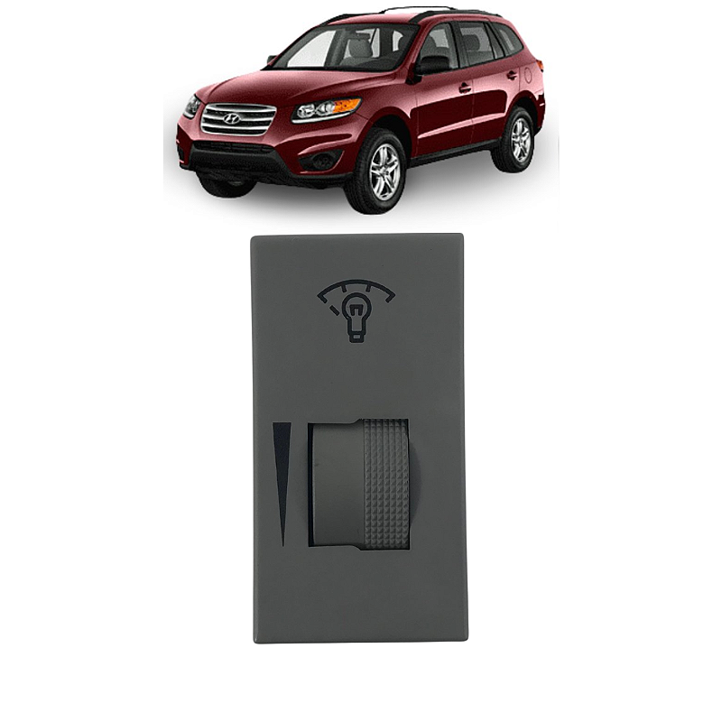 Botão Regulagem Luz Interna Hyundai Santa Fe 2009 a 2012