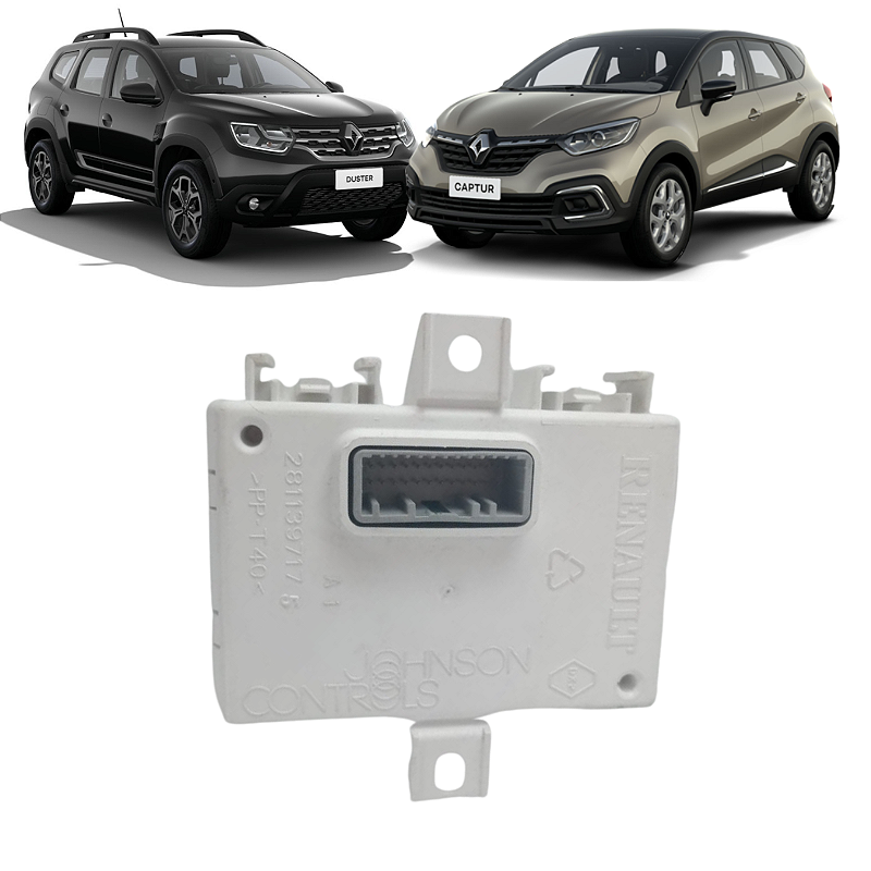 Módulo Central Multimídia Renault Captur Duster 2019 a 2024