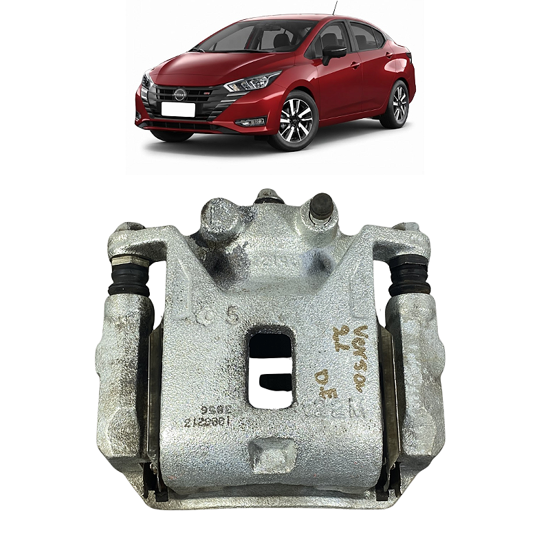 Pinça Freio Dianteiro Esquerdo Nissan Versa 2020 2021 a 2025