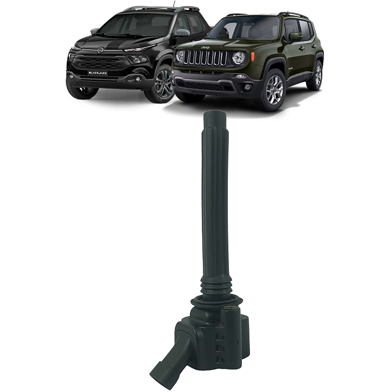 Bobina Ignição Jeep Renegade Fiat Toro 1.8 2015 2016 a 2021