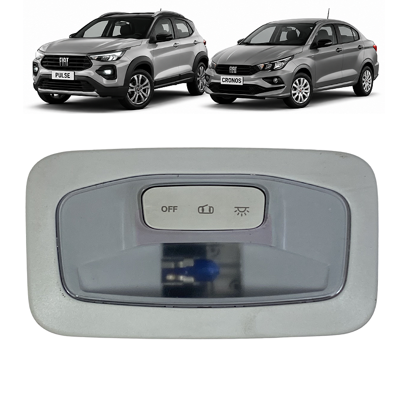 Luz Cortesia Teto Traseira Fiat Pulse Cronos 2021 a 2024