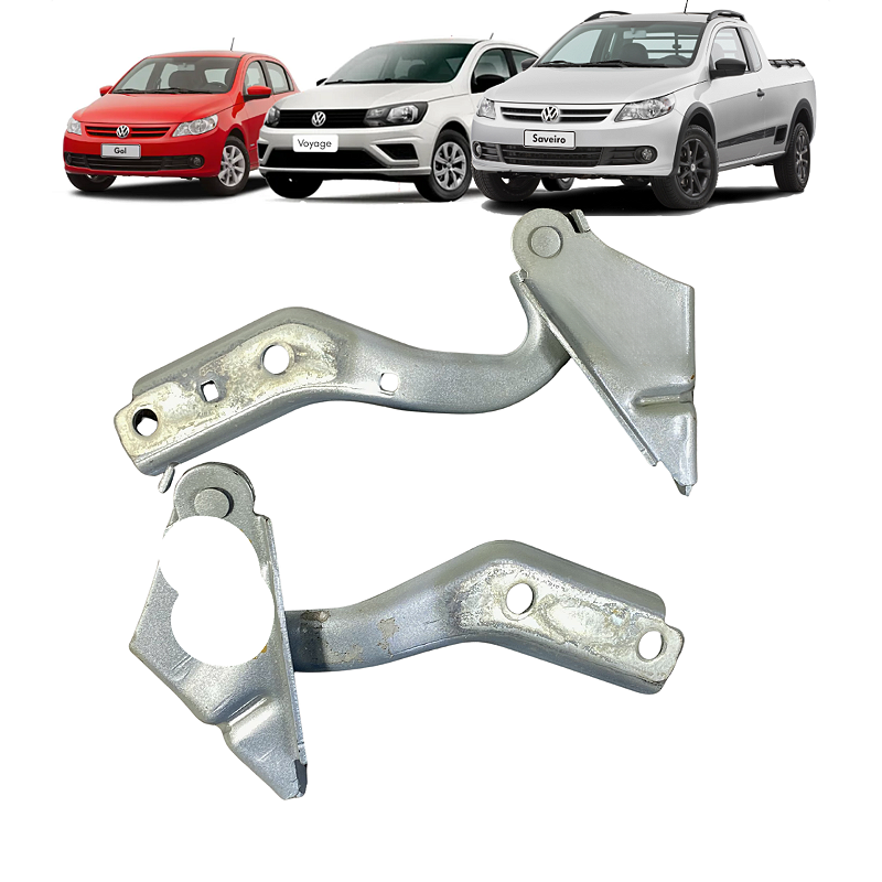 Par Dobradiça Capo Vw Voyage Gol Saveiro G6 G7 2009 a 2020